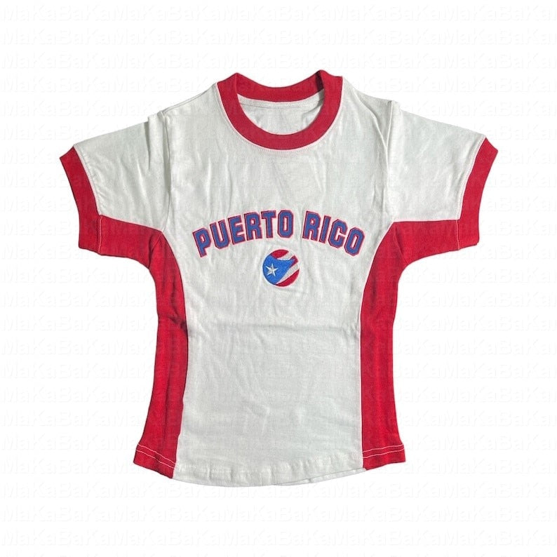 Puerto Rico Premium Jersey Tee