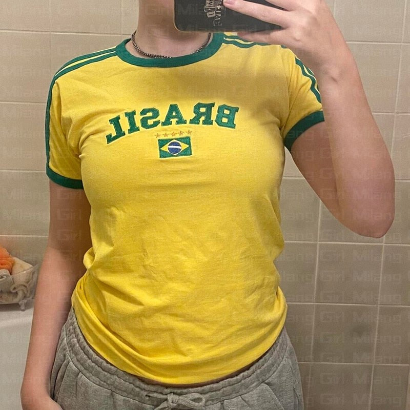 Brazil Jersey Tee